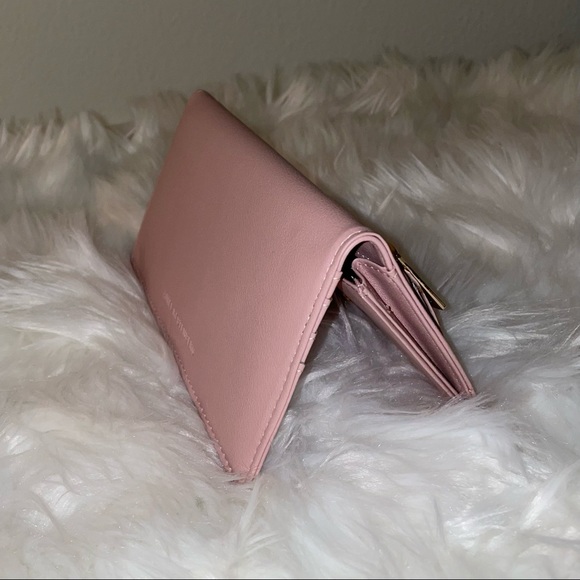 Aimee Kestenberg Marietta Pink Bifold Flat Wallet - Picture 8 of 11